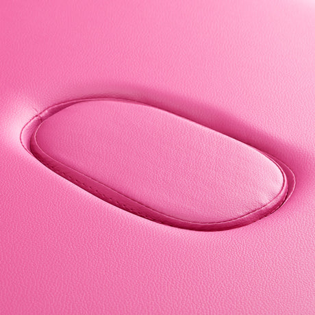 BALANCE wooden folding massage table 2 segment pink and black - BVShop