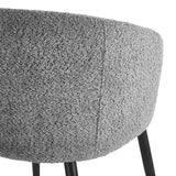 4RICO Verso lounge chair soft sherpa upholstery close-up