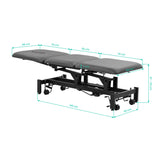Balance Solidum 3 hydraulic massage table dimensions and measurements