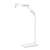 GLOW suporte ajustável para lâmpada UV/LED de pedicure – Branco; braço articulado, primeira posição