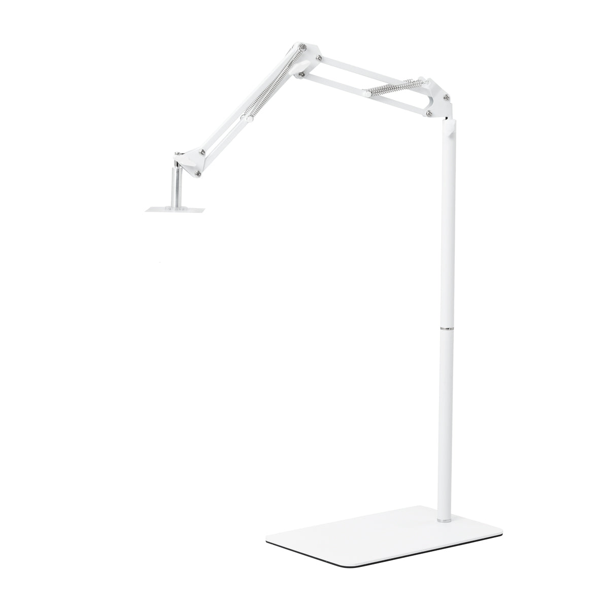 GLOW suporte ajustável para lâmpada UV/LED de pedicure – Branco; braço articulado, outra posição