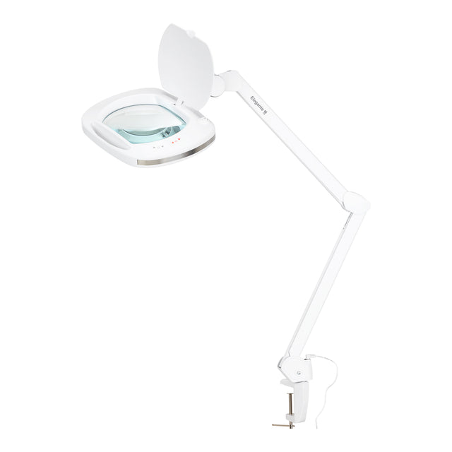 Elegante 6030 tabletop magnifying lamp with 3-dioptre LED lens