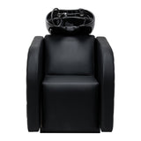 Gabbiano Ines Rampa De Lavagem Elétrica Com Massagem – Preta · Vista frontal