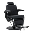 Gabbiano Continental Cadeira De Barbeiro Com Massagem – Preta · Vista geral