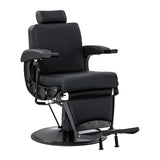 Gabbiano Continental Cadeira De Barbeiro Com Massagem – Preta · Vista geral