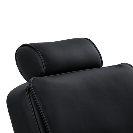 Gabbiano Continental Cadeira De Barbeiro Com Massagem – Preta · Apoio de cabeça