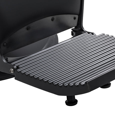 Gabbiano Continental Cadeira De Barbeiro Com Massagem – Preta · Pormenor do apoio dos pés