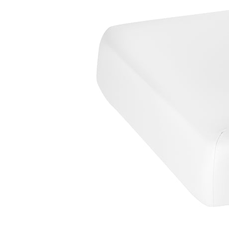 Sillon Siesta Marquesa SPA Elétrica – Branca, Base Castanho Claro · Capa removível