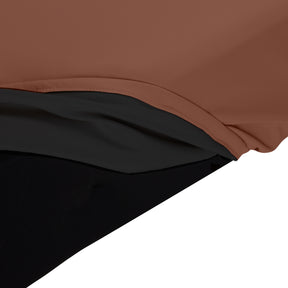 Sillon Relax · castanho · camadas da capa amovível