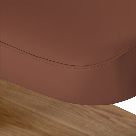 Sillon Relax · castanho · costura da borda