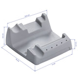 Grey plastic Saeyang Marathon nail drill workstation stand