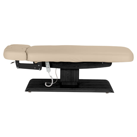 Marquesa SPA Elétrica Sillon Relax – Bege, Base Preto · Vista lateral