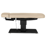 Marquesa SPA Elétrica Sillon Relax – Bege, Base Preto · Vista lateral