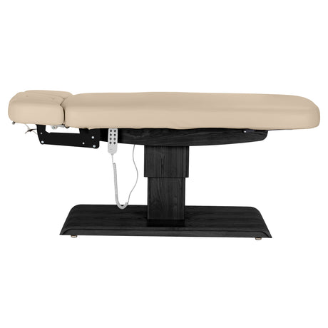 Marquesa SPA Elétrica Sillon Relax – Bege, Base Preto · Vista lateral