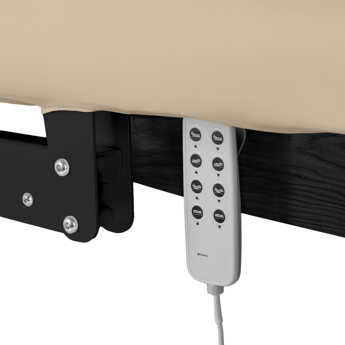 Marquesa SPA Elétrica Sillon Relax – Bege, Base Preto · Comando
