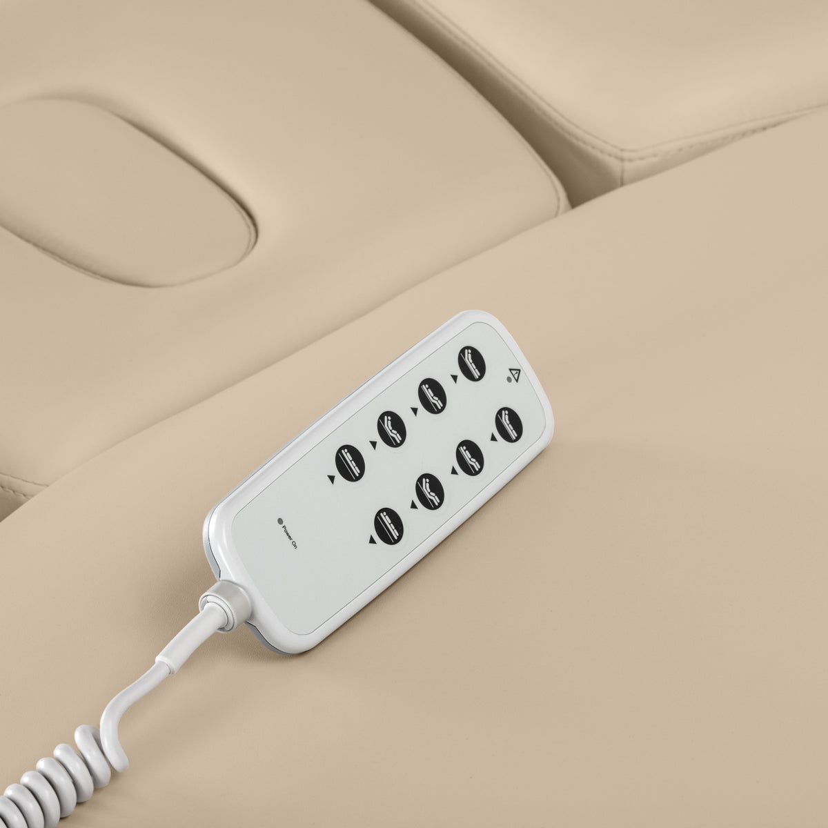 Marquesa SPA Elétrica Sillon Relax – Bege, Base Preto · Comando