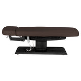 Marquesa SPA Elétrica Sillon Relax – Castanho-Escuro, Base Preto · Vista lateral