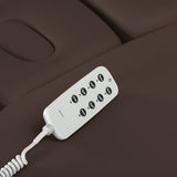 Marquesa SPA Elétrica Sillon Relax – Castanho-Escuro, Base Preto · Comando