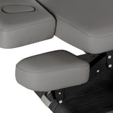 Marquesa SPA Elétrica Sillon Relax – Cinzento, Base Preto · Apoio de braços