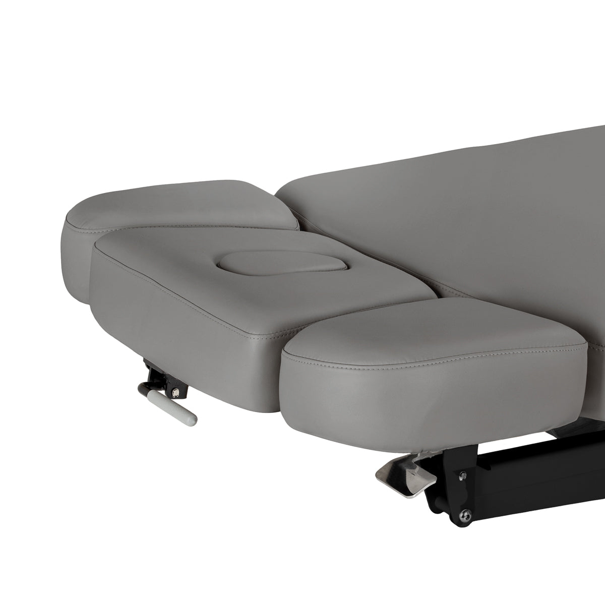 Marquesa SPA Elétrica Sillon Relax – Cinzento, Base Preto · Laterais do apoio de cabeça