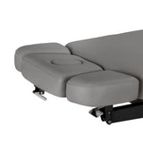 Marquesa SPA Elétrica Sillon Relax – Cinzento, Base Preto · Laterais do apoio de cabeça