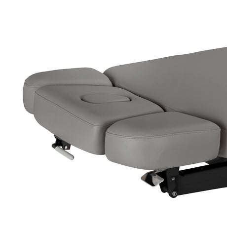 Marquesa SPA Elétrica Sillon Relax – Cinzento, Base Preto · Laterais do apoio de cabeça