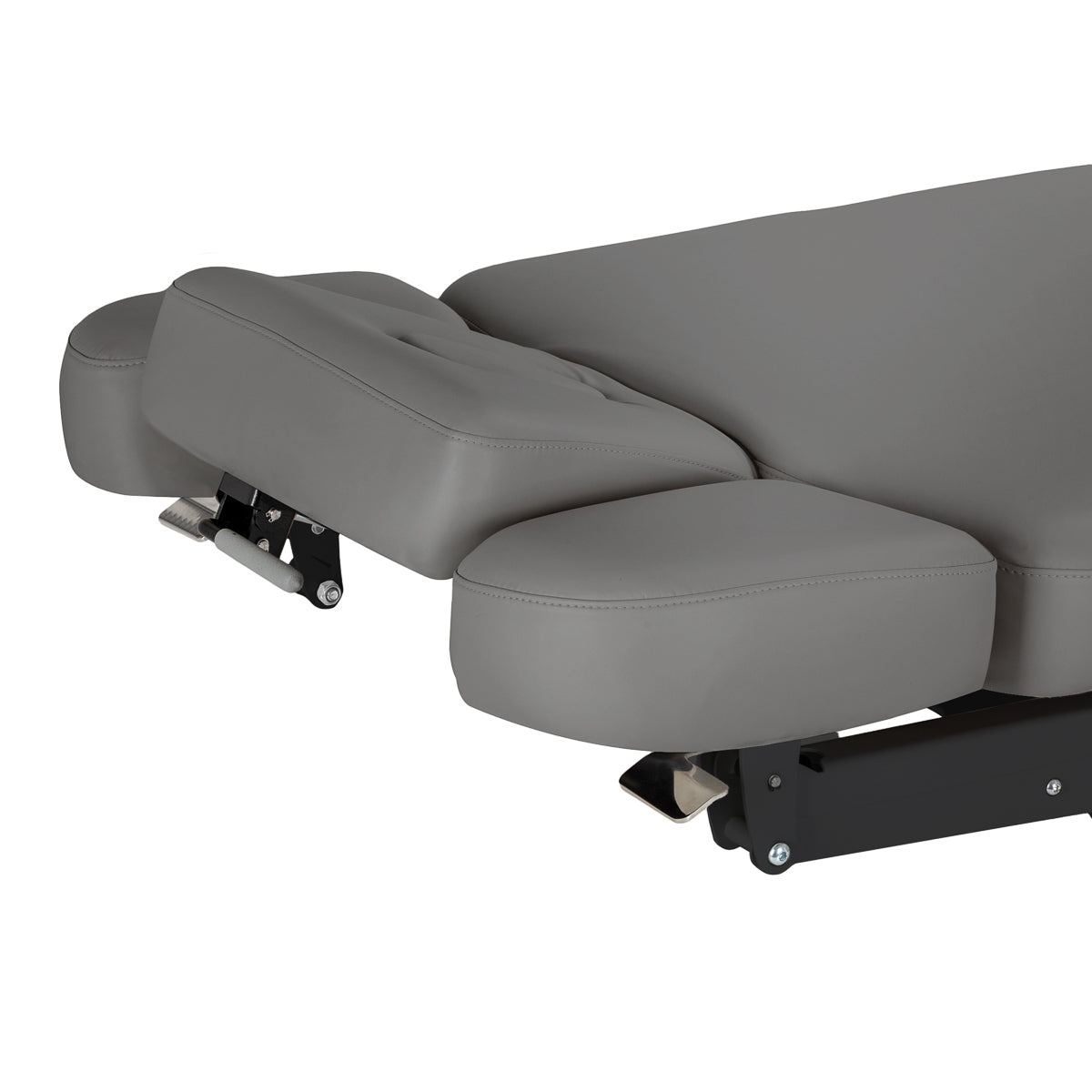 Marquesa SPA Elétrica Sillon Relax – Cinzento, Base Preto · Laterais do apoio de cabeça