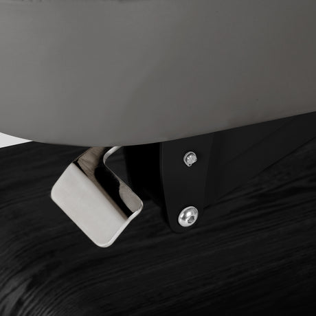 Marquesa SPA Elétrica Sillon Relax – Cinzento, Base Preto · Pormenor de fixação