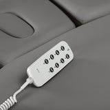 Marquesa SPA Elétrica Sillon Relax – Cinzento, Base Preto · Comando