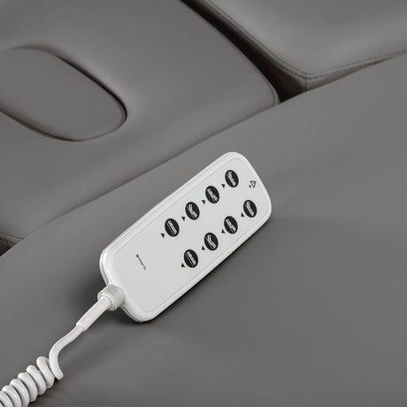 Marquesa SPA Elétrica Sillon Relax – Cinzento, Base Preto · Comando