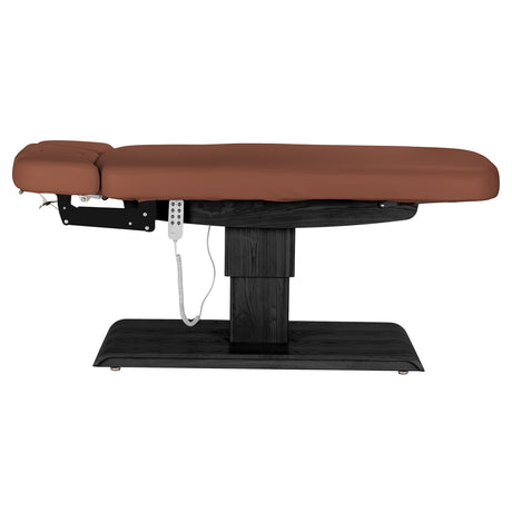 Sillon Relax · castanho / preto · vista lateral