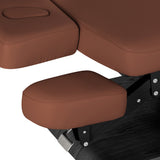 Sillon Relax · castanho / preto · apoio de braços e de cabeça