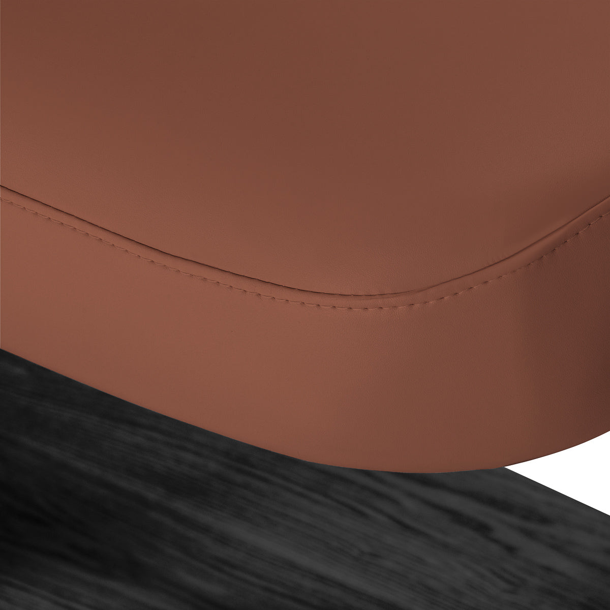 Sillon Relax · castanho / preto · costura da borda