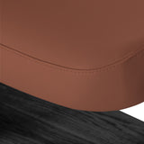 Sillon Relax · castanho / preto · costura da borda