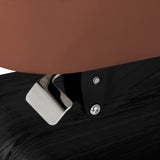 Sillon Relax · castanho / preto · mecanismo de regulação