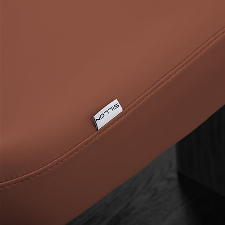Sillon Relax · castanho / preto · etiqueta Sillon e costura