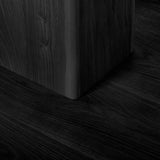 Sillon Relax · castanho / preto · base de madeira