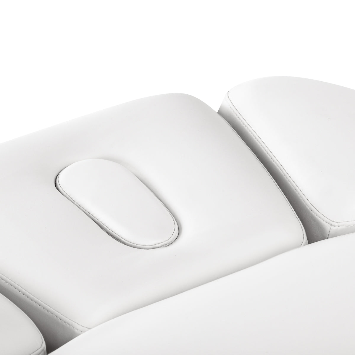 Sillon Relax · branco / preto · apoio de cabeça e abertura facial