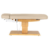Sillon Relax · bege / castanho-claro · vista lateral