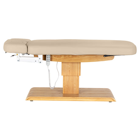 Sillon Relax · bege / castanho-claro · vista lateral
