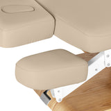 Sillon Relax · bege / castanho-claro · apoio de braços e de cabeça