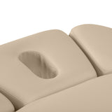 Sillon Relax · bege / castanho-claro · abertura para o rosto