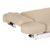 Sillon Relax · bege / castanho-claro · apoio de cabeça e abertura facial