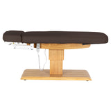 Sillon Relax · castanho-escuro / castanho-claro · vista lateral
