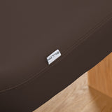Sillon Relax · castanho-escuro / castanho-claro · etiqueta Sillon e costura
