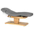 Sillon Relax · cinzento / castanho-claro · posição semideitada