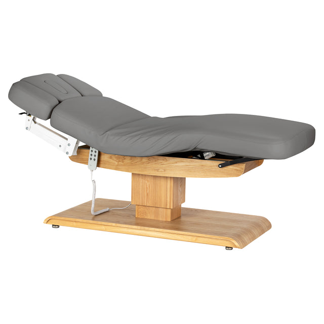 Sillon Relax · cinzento / castanho-claro · posição semideitada