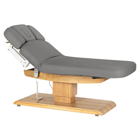 Sillon Relax · cinzento / castanho-claro · encosto elevado