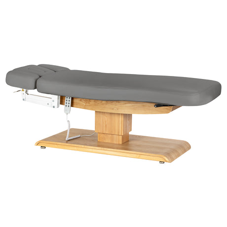 Sillon Relax · cinzento / castanho-claro · posição horizontal