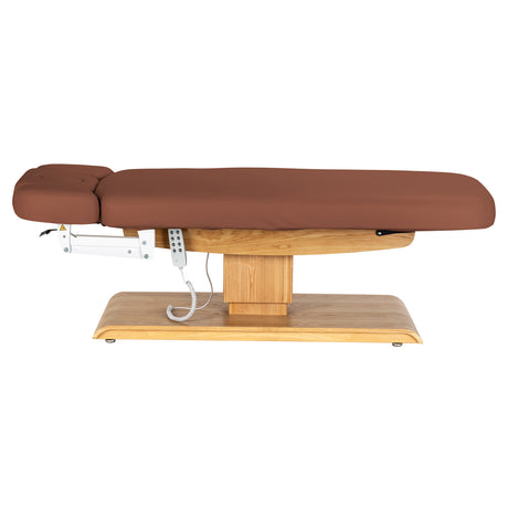Sillon Relax · castanho / castanho-claro · vista lateral